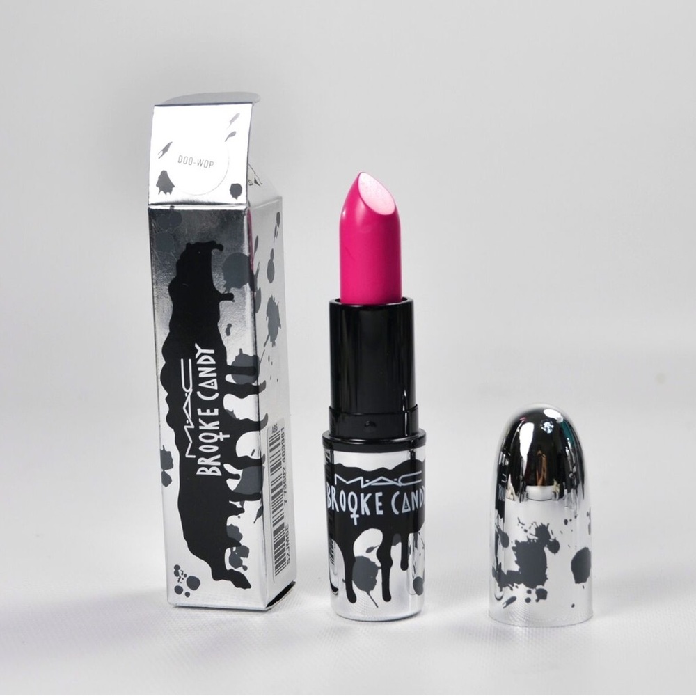 NEW MAC BROOKE CANDY LIPSTICK IN DOO WOP 🌸🖤